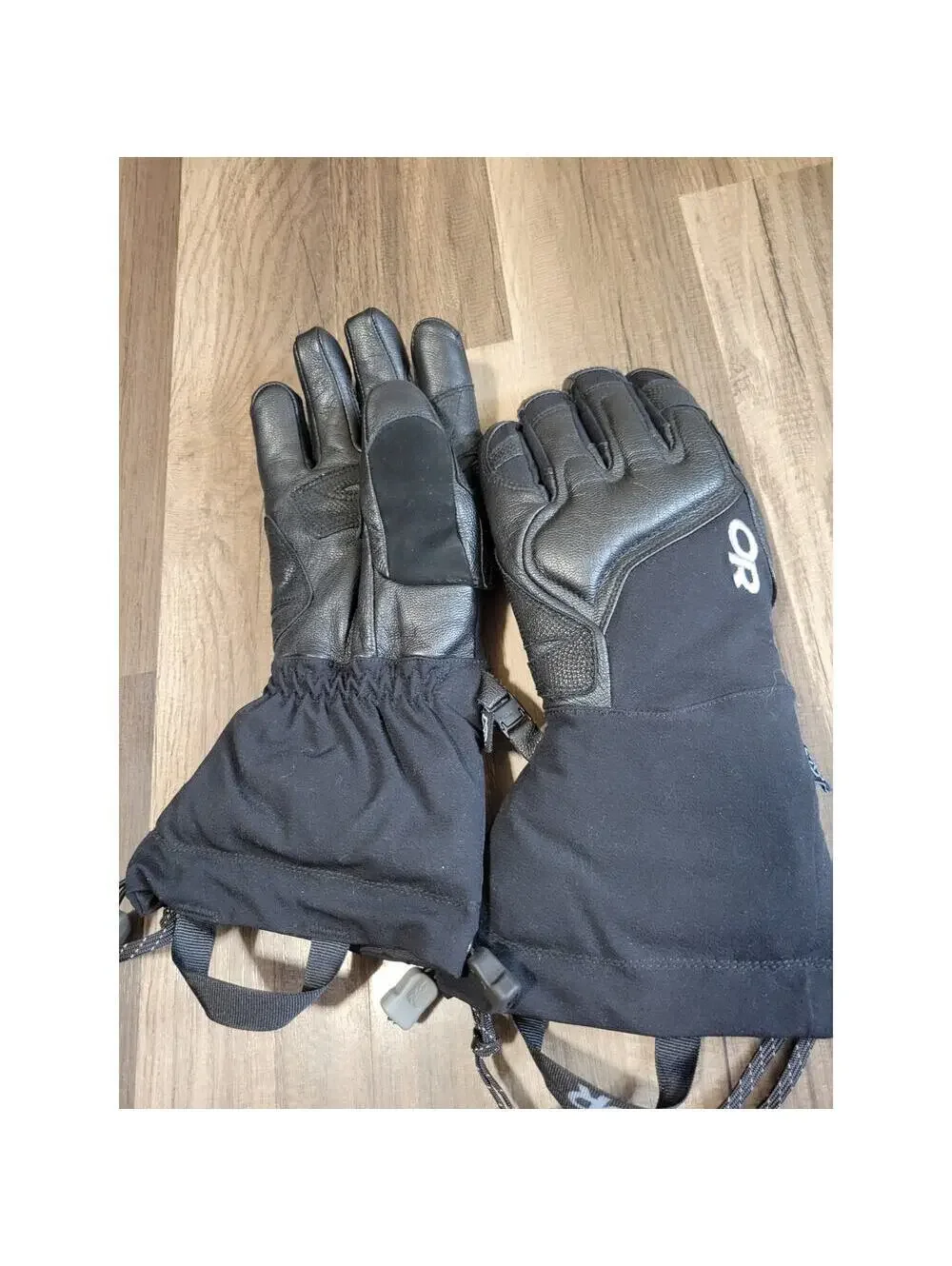 Outdoor Research 3-1 Snow Ski Winter Warm Black Women's Lined Gloves Size S